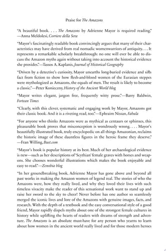 Adrienne Mayor - The Amazons Lives and Legends of Warrior Women across the Ancient World