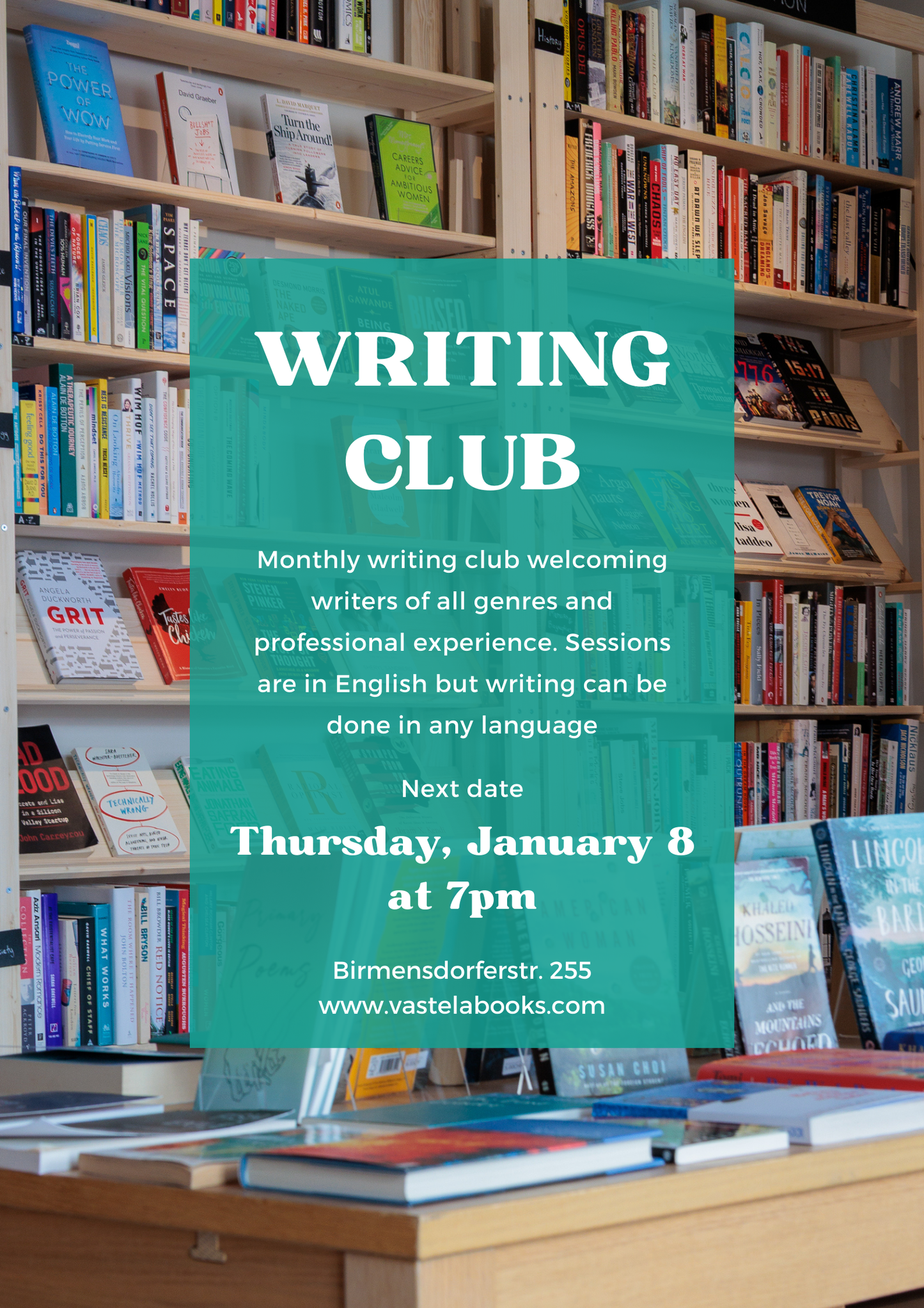 Writing Club (January 8)