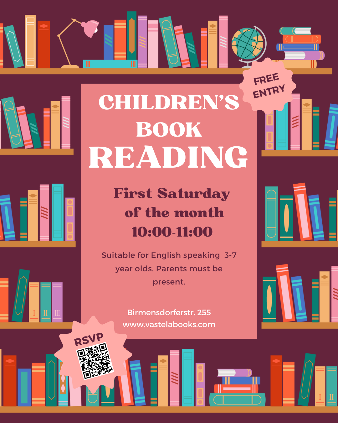 Children's Book Reading (June 7)