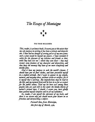 Michel de Montaigne - The Complete Essays