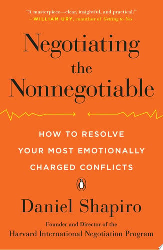 Shapiro, Daniel - Negotiating the nonnegotiable: how to resolve your most emotionally charged conflicts