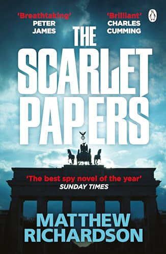 Matthew Richardson - The Scarlet Papers The Times Thriller of the Year 2023