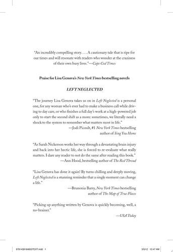 Lisa Genova - Left Neglected