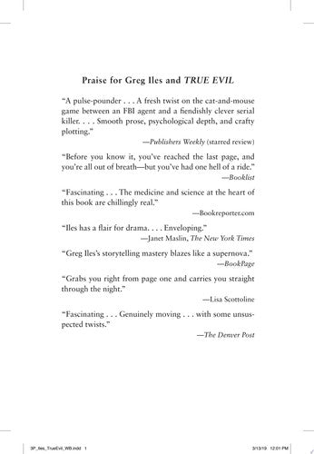 Greg Iles - True Evil A Novel