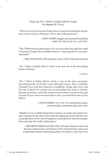 Stephen R. Covey - The 7 Habits of Highly Effective People 30th Anniversary Edition