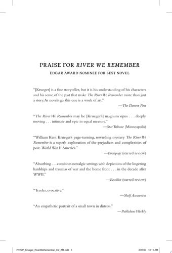 William Kent Krueger - The River We Remember A Novel