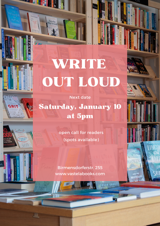 Write Out Loud (January 10)