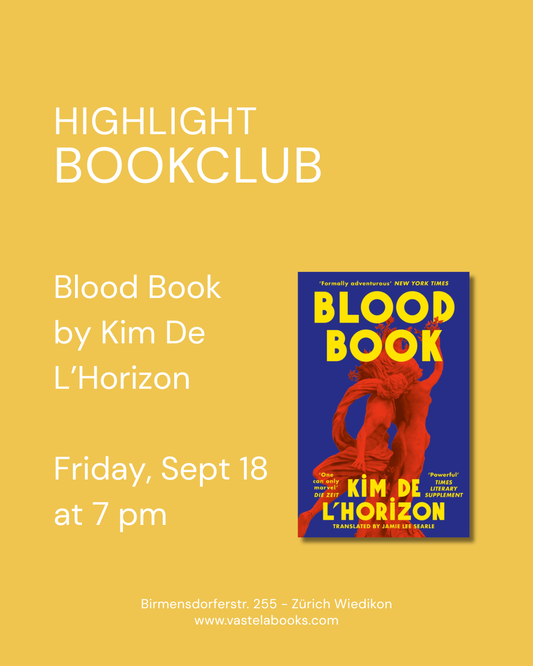Highlight Bookclub - The Blood Book by Kim De L'Horizon