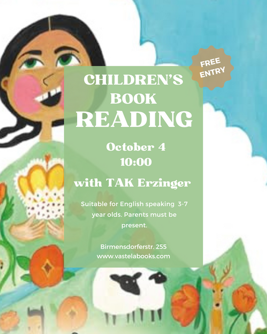 Children's Book Reading with TAK Erzinger (October 4)