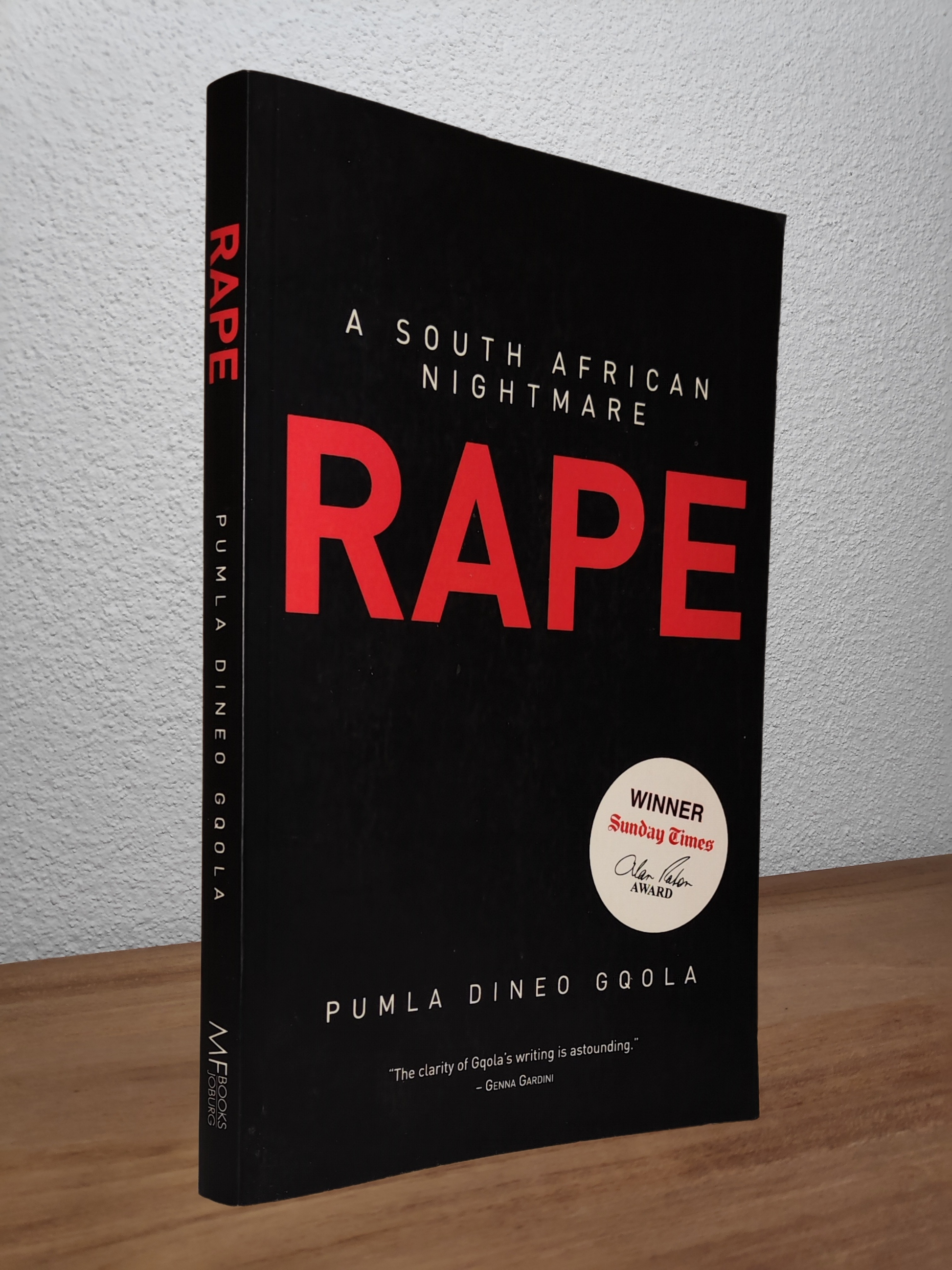 Pumla Dineo Gqola - Rape: A South African Nightmare  - Second-hand english book to deliver in Zurich & Switzerland