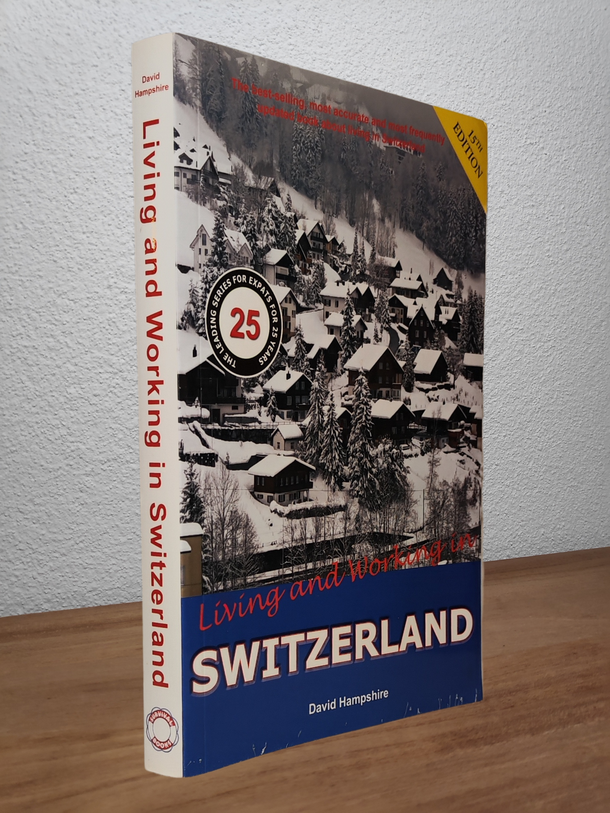 David Hampshire - Living and Working in Switzerland   - Second-hand english book to deliver in Zurich & Switzerland