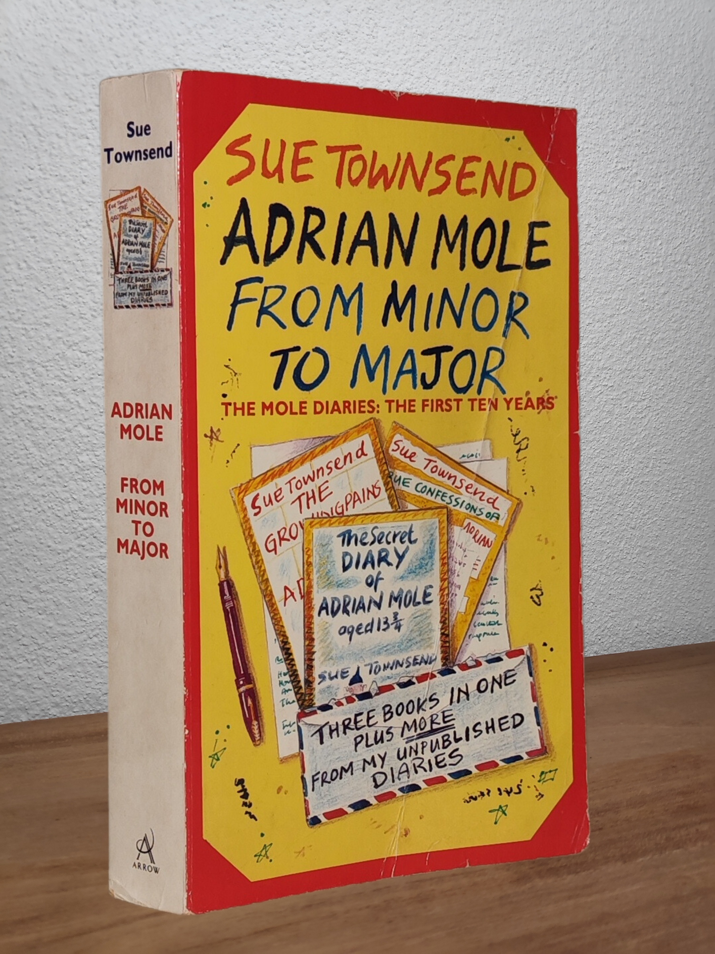 Sue Townsend - Adrian Mole: From Minor to Major - Second-hand english book to deliver in Zurich & Switzerland