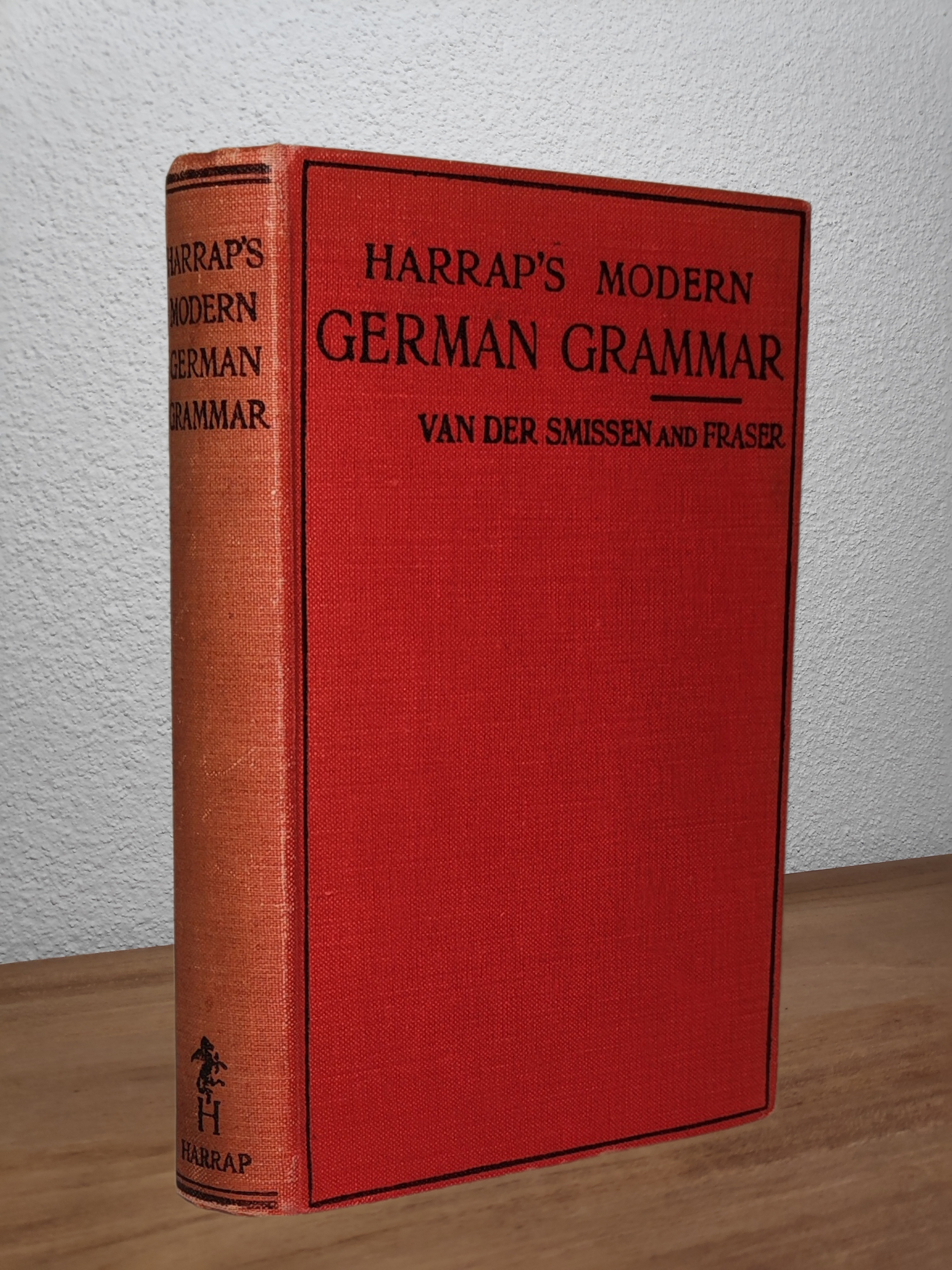 Van Der Smissen and Fraser - Harrap's Modern German Grammar  - Second-hand english book to deliver in Zurich & Switzerland